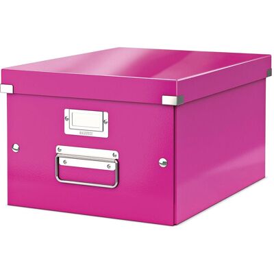 Leitz, Archiviazione di documenti, WOW Click & Store scatola di stoccaggio (A4) Leitz, Archiviazione di documenti, WOW Click & Store scatola di stoccaggio (A4)