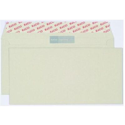 Elco, Busta da lettere, Busta con chiusura a libro, senza finestra (DL+, 500x) Elco, Busta da lettere, Busta con chiusura a libro, senza finestra (DL+, 500x)