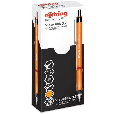 Rotring, Matite, VISUCLICK - Matita a mina fine (0.70 mm, HB, 1x) Rotring, Matite, VISUCLICK - Matita a mina fine (0.70 mm, HB, 1x)