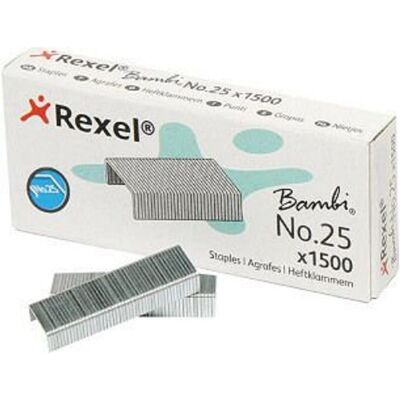 Rexel, Graffette, Graffette n. 25 (2500x) Rexel, Graffette, Graffette n. 25 (2500x)