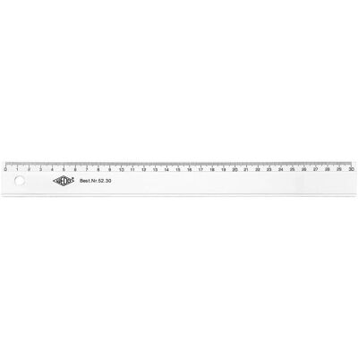 Wedo, Righello, Righello in plastica (30 cm, Materiale sintetico) Wedo, Righello, Righello in plastica (30 cm, Materiale sintetico)