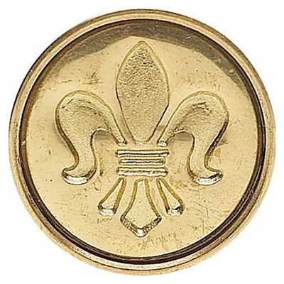 Manuscript, Timbro, Timbro con sigillo Mini Fleur de Lys Manuscript, Timbro, Timbro con sigillo Mini Fleur de Lys