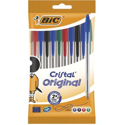 Bic, Penne, Cristal (10x) Bic, Penne, Cristal (10x)
