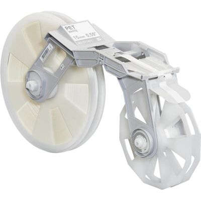 Brother Nastro di marcatura, MC-ET1WH Cassetta a nastro in film plastico (PET) bianco (1.50 cm, Bianco) Brother Nastro di marcatura, MC-ET1WH Cassetta a nastro in film plastico (PET) bianco (1.50 cm, Bianco)