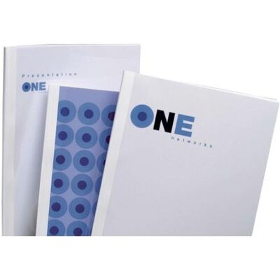 GBC Cartelle a rilegatura termica Standard A4 50 pz. - 30 mm, bianco, Accessori per Rilegatrice, Bianco GBC Cartelle a rilegatura termica Standard A4 50 pz. - 30 mm, bianco, Accessori per Rilegatrice, Bianco