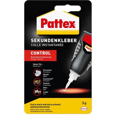 Pattex, Colla, Superglue Liquid Contol (3 g) Pattex, Colla, Superglue Liquid Contol (3 g)