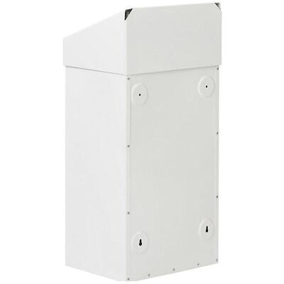 kaiserkraft Cestino dei rifiuti con sportello di accesso, Pattumiera, Bianco kaiserkraft Cestino dei rifiuti con sportello di accesso, Pattumiera, Bianco