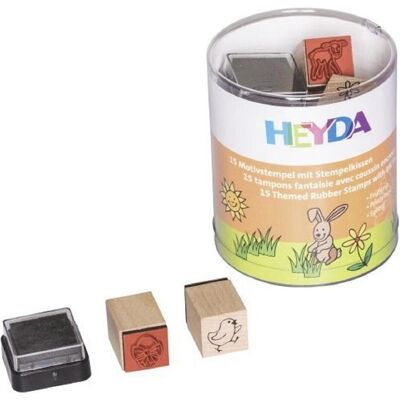 Heyda, Timbro, Timbro molla della scatola Heyda, Timbro, Timbro molla della scatola