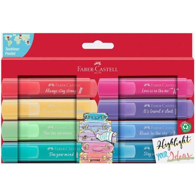 Faber-Castell, Evidenziatori, Pastello (8x) Faber-Castell, Evidenziatori, Pastello (8x)