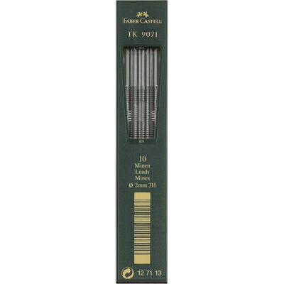 Faber-Castell, Mine per matite, Minen TK-9071 (10 pz., 2 mm) Faber-Castell, Mine per matite, Minen TK-9071 (10 pz., 2 mm)