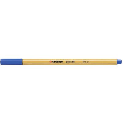 STABILO Point 88 Fineliner - Blu - 0,4 mm STABILO Point 88 Fineliner - Blu - 0,4 mm