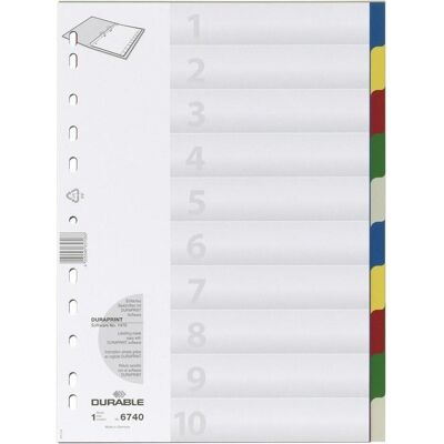 Durable, Accessori per classificatore, Registro PP Durable, Accessori per classificatore, Registro PP