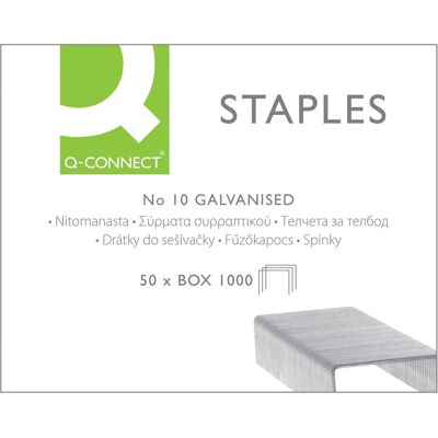 Q-Connect, Graffette, Heftklammern (1000x) Q-Connect, Graffette, Heftklammern (1000x)