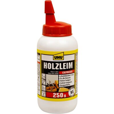 UHU, Colla, Colla per legno express (250 g, 250 ml) UHU, Colla, Colla per legno express (250 g, 250 ml)
