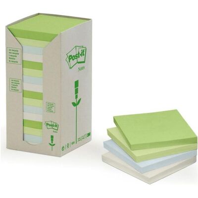 Post-it, Post-it, Recycling Notes (76 x 76 mm) Post-it, Post-it, Recycling Notes (76 x 76 mm)