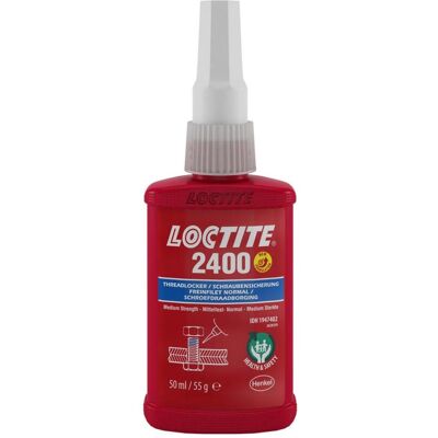 Loctite, Colla, Frenafiletti forza media 2400 (50 ml) Loctite, Colla, Frenafiletti forza media 2400 (50 ml)