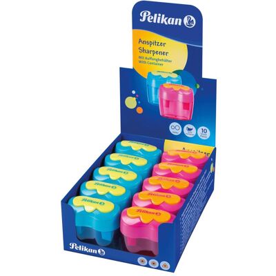 Pelikan Temperamatite, Affilatoio doppio Fiore 700696 Pelikan Temperamatite, Affilatoio doppio Fiore 700696