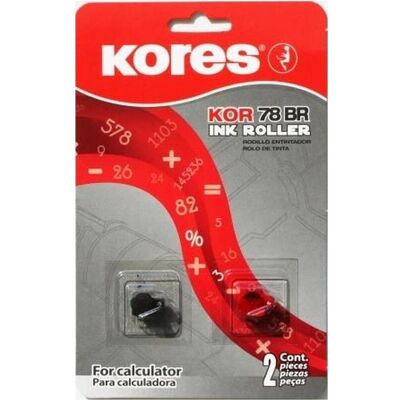 Kores, Accessori calcolatrice, Rullo di colore Kores, Accessori calcolatrice, Rullo di colore