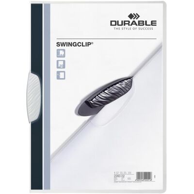 Durable, Busta portadocumenti, PINZA GIREVOLE 25 ST 226002 (A4, 25x) Durable, Busta portadocumenti, PINZA GIREVOLE 25 ST 226002 (A4, 25x)