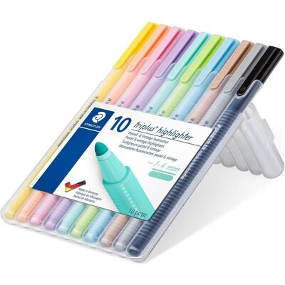 Staedtler Evidenziatori, Evidenziatore triplus texturfer 10pcs box (10x) Staedtler Evidenziatori, Evidenziatore triplus texturfer 10pcs box (10x)