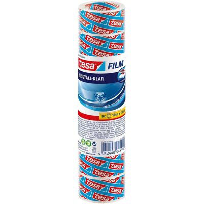 tesa, Nastro adesivo, Nastro adesivo tesafilm 8x CRYSTAL CLAR (19 mm) tesa, Nastro adesivo, Nastro adesivo tesafilm 8x CRYSTAL CLAR (19 mm)