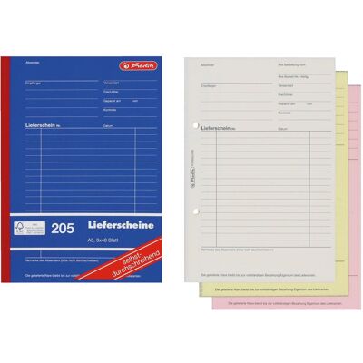 Herlitz, Polizza di versamento, 883546 (40x) Herlitz, Polizza di versamento, 883546 (40x)