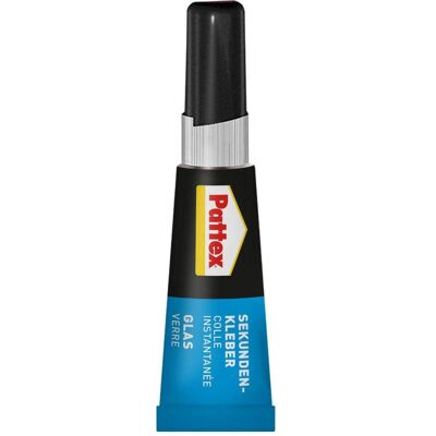 Pattex, Colla, Supercolla per vetri (3 g) Pattex, Colla, Supercolla per vetri (3 g)