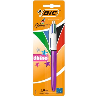 Bic, Penne, 4 colori brillano (1x) Bic, Penne, 4 colori brillano (1x)