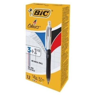 Bic, Penne, 4 Colours 3+1 HB (4x) Bic, Penne, 4 Colours 3+1 HB (4x)
