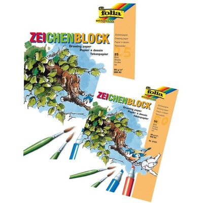 Folia, Quaderno + Bloc notes, Mahlblock (A4, Nessuna) Folia, Quaderno + Bloc notes, Mahlblock (A4, Nessuna)