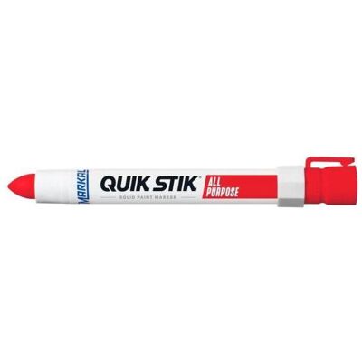 Markal, Evidenziatori, QUIK STIK Penna a tinta unita rossa Markal, Evidenziatori, QUIK STIK Penna a tinta unita rossa