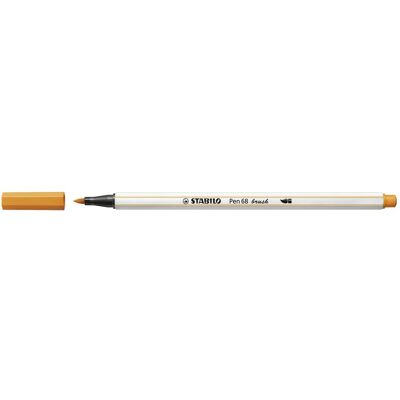 Pennarello STABILO Pen 68 con punta a pennello Arancione - Pennarello Pennarello STABILO Pen 68 con punta a pennello Arancione - Pennarello