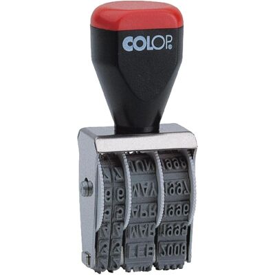Colop, Timbro, Timbro a fascia con data 4 mm Colop, Timbro, Timbro a fascia con data 4 mm