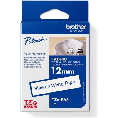 Brother Nastro di marcatura, Tze-Fa3 (1.20 cm, Bianco) Brother Nastro di marcatura, Tze-Fa3 (1.20 cm, Bianco)