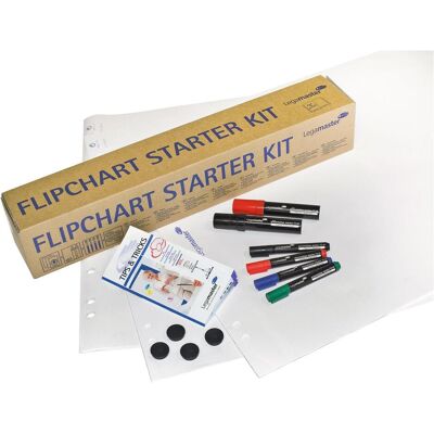 Legamaster, Accessori per presentazioni, Starter Kit per lavagna a fogli mobili Legamaster, Accessori per presentazioni, Starter Kit per lavagna a fogli mobili