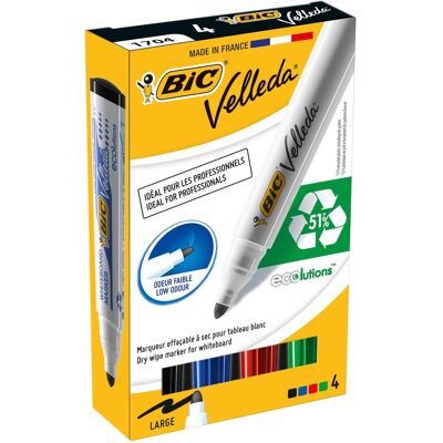 Bic, Evidenziatori, Velleda (4x) Bic, Evidenziatori, Velleda (4x)