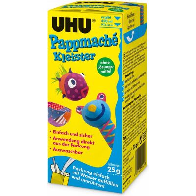 UHU, Colla, Pasta di cartapesta (25 g, 450 ml) UHU, Colla, Pasta di cartapesta (25 g, 450 ml)