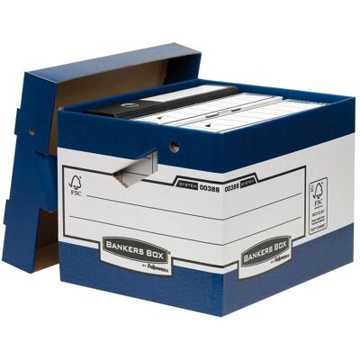 Fellowes Archiviazione di documenti, Scatola d'archivio Bankers Box Ergo Box (A4) Fellowes Archiviazione di documenti, Scatola d'archivio Bankers Box Ergo Box (A4)
