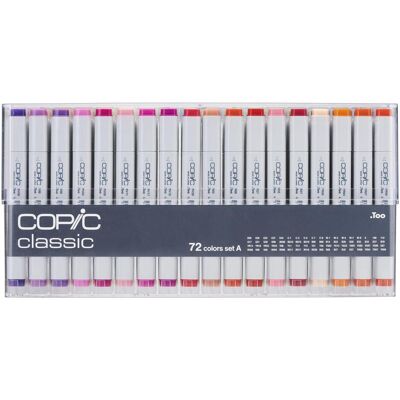 Set di 72 Marcatori Copic - Multicolore e Grigio - Marker Set di 72 Marcatori Copic - Multicolore e Grigio - Marker