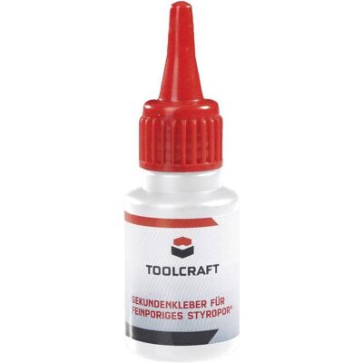 Toolcraft, Colla, Supercolla Styrodur (20 g) Toolcraft, Colla, Supercolla Styrodur (20 g)