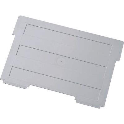Helit, Porta biglietti da visita, Ripiano per vassoio porta schede A5 orizzontale, grigio chiaro, confezione da 2 pezzi. (A5) Helit, Porta biglietti da visita, Ripiano per vassoio porta schede A5 orizzontale, grigio chiaro, confezione da 2 pezzi. (A5)