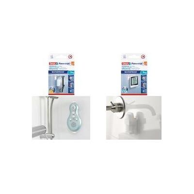 tesa, Chiodo adesivo + Gancio adesivo, Strisce impermeabili SMALL tesa, Chiodo adesivo + Gancio adesivo, Strisce impermeabili SMALL