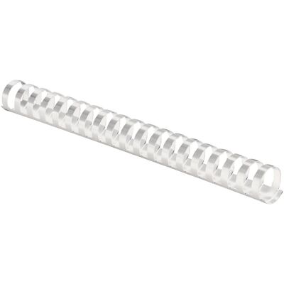Fellowes legante indietro, 14mm, 21 anelli, Accessori per Rilegatrice, Bianco Fellowes legante indietro, 14mm, 21 anelli, Accessori per Rilegatrice, Bianco
