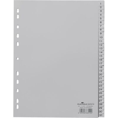 Durable, Accessori per classificatore, Registro PP Durable, Accessori per classificatore, Registro PP