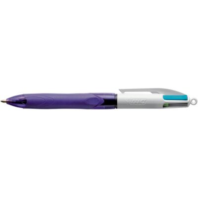 Bic, Penne, Biro a quattro colori 4 Colours Grip Fashion (1x) Bic, Penne, Biro a quattro colori 4 Colours Grip Fashion (1x)