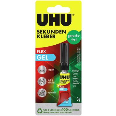 UHU, Colla, Super Flex (3 g) UHU, Colla, Super Flex (3 g)
