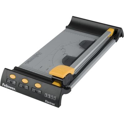 Fellowes Taglierina a rullo Electron A4 (10 lamelle, A4), Tagliatrice, Multicolore Fellowes Taglierina a rullo Electron A4 (10 lamelle, A4), Tagliatrice, Multicolore