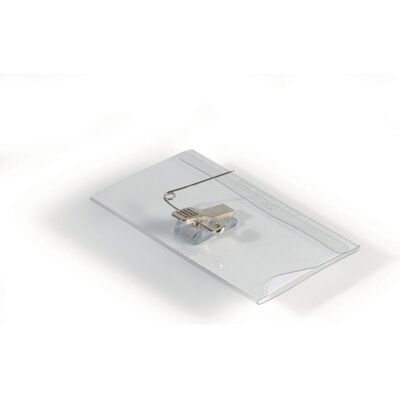 Durable, Pannello informativo, Tesserini nominativi con clip combinata Durable, Pannello informativo, Tesserini nominativi con clip combinata