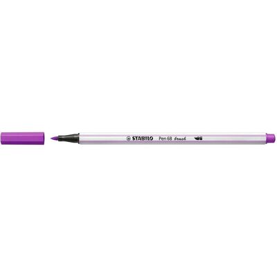 STABILO Pen 68 Pennarello a Pennello - Lilla - Feltro - Arte e Calligrafia STABILO Pen 68 Pennarello a Pennello - Lilla - Feltro - Arte e Calligrafia
