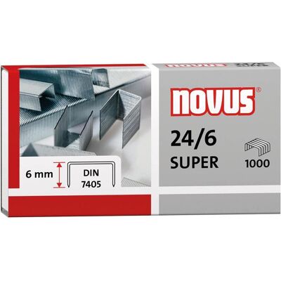 Novus, Graffette, Super punti metallici (1000x) Novus, Graffette, Super punti metallici (1000x)